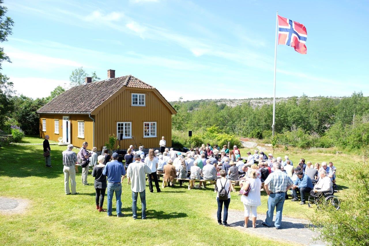 Åpning av sommerutstillingen 2015 på Kystmuseet Hvaler (Foto: Gaute Jacobsen, Østfoldmuseene)